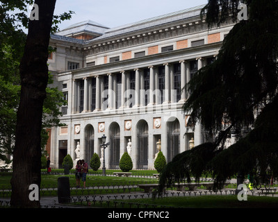 Prado museum in Madrid, Spain Stock Photo