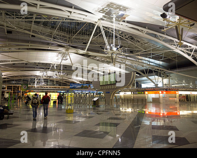 Sá Carneiro airport terminal in Porto, Portugal, Europe Stock Photo