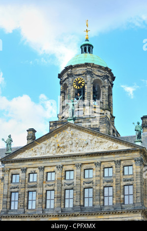 Royal Palace in Amsterdam Stock Photo