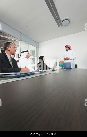 Group of business people having a meeting. Stock Photo