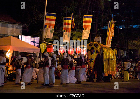 Ceremonial elephant in the Navam Maha Perahera, Colombo, Sri Lanka, Asia Stock Photo