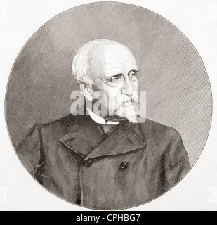 Henri Eugène Philippe Louis d'Orléans, duc d'Aumale, 1822 –1897. Leader of the Orleanists political faction. Stock Photo