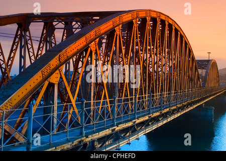 Iron bridge. Stock Photo