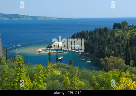 Greece, Europe, Ionic islands, isles, Kerkira, Kerkyra, Corfu, Mediterranean Sea, island, isle, islands, isles, outdoors, outsid Stock Photo