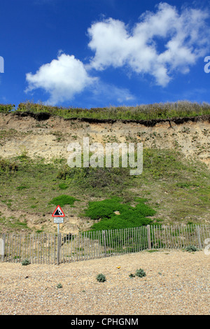 Dunwich beach Suffolk England UK Stock Photo