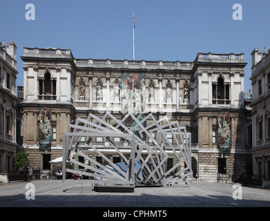 The Royal Academy, London, prestigious arts venue, Piccadilly, London, UK Stock Photo