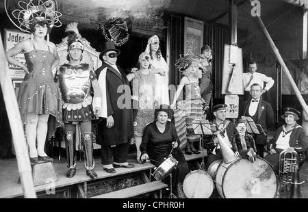 Oktoberfest in Munich, 1928 Stock Photo