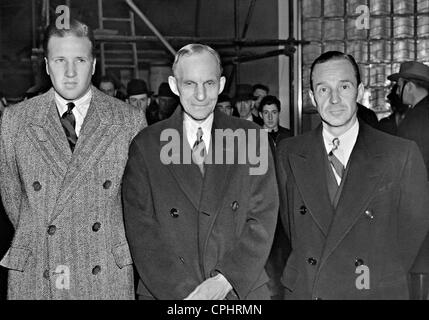 Henry Ford and his son Edsel, 1939 Stock Photo - Alamy