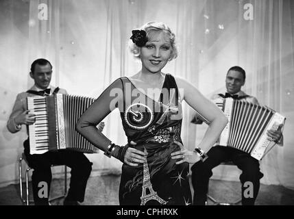 Hilde Koerber in 'My son the Minister', 1937 Stock Photo