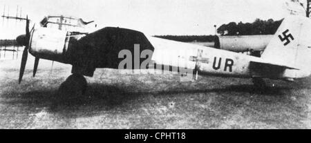 German night fighter Junkers Ju 88 G-1, 1944 Stock Photo