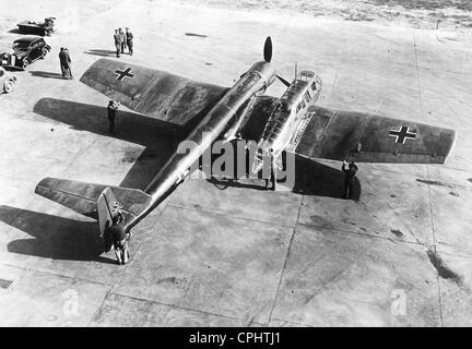 German reconnaissance plane Blohm und Voss Bv 141, 1942 Stock Photo