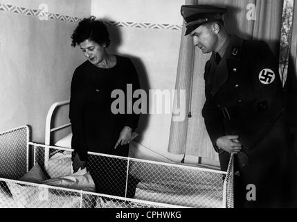 Ernst Bohle in a home of the Foreign Organization of the Nazi Party [NSDAP], 1937 Stock Photo