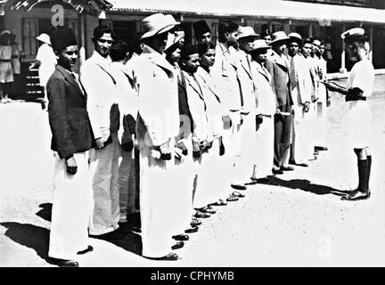 Indian war volunteers during the Second World War, 1940 Stock Photo