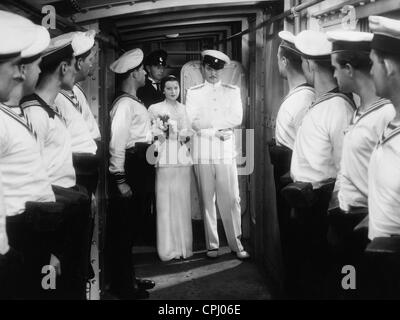 Karin Hardt and Adolf Wohlbrueck in 'Port Arthur', 1936 Stock Photo
