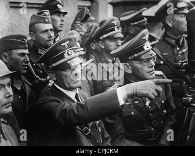 Adolf Hitler visits the troops in Poland, 1939 Stock Photo - Alamy