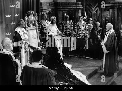 Greta Garbo in 'Queen Christine', 1933 Stock Photo