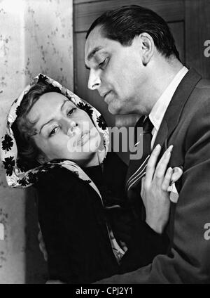 Gina Falckenberg and Harry Franck in 'The triumph of Tobias', 1939 Stock Photo
