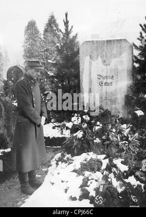 Grave of Dietrich Eckart, 1933 Stock Photo