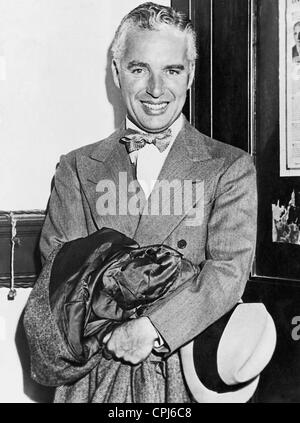 Charles Chaplin, 1932 Stock Photo