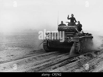 German Panzer III advancing in a French city, 1940 Stock Photo - Alamy