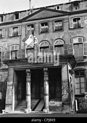 German Embassy  in Paris, 1933 Stock Photo