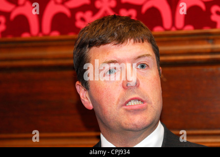 Paul Burstow MP at a lobby day of Parliament for sufferers of Diabetes, London, UK. Stock Photo