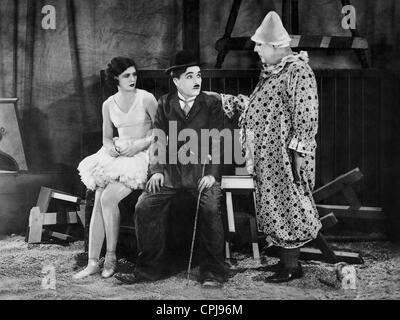Charles Chaplin in 'The Circus', 1928 Stock Photo