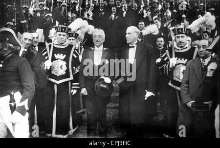 Election of Alcala Zamora as the first Spanish president, 1931 Stock Photo