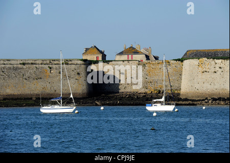 Port-Louis Citadelle near Lorient ,Morbihan,Bretagne,Brittany,France Stock Photo