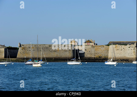 Port-Louis Citadelle near Lorient ,Morbihan,Bretagne,Brittany,France Stock Photo