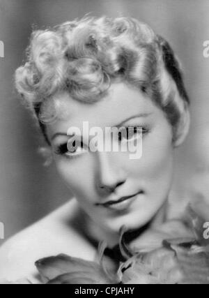 Brigitte Horney in 'Secret Lives', 1937 Stock Photo