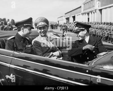 Joseph Goebbels and Alessandro Pavolini, 1941 Stock Photo