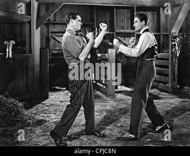 Errol Flynn in 'Gentleman Jim', 1942 Stock Photo