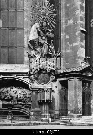 The Capristan pulpit at St. Stephan's Cathedral in Vienna, 1912 Stock Photo