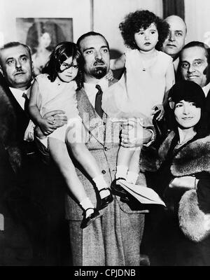 Dino Grandi with children, 1931 Stock Photo - Alamy