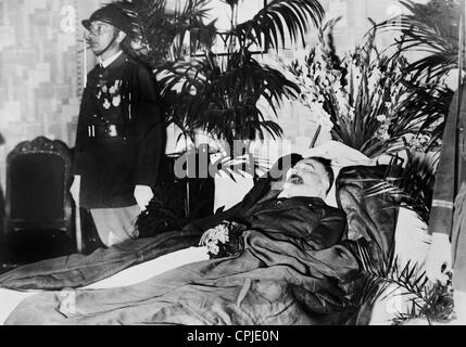 The heavily wounded Jean Louis Barthou is transported, 1934 Stock Photo ...