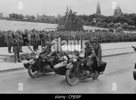 Victory parade in Athens, 1941 Stock Photo