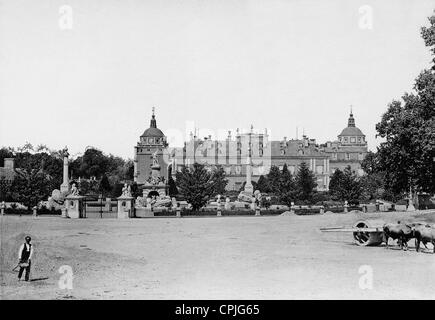 Palace of Aranjuez, 1897 Stock Photo