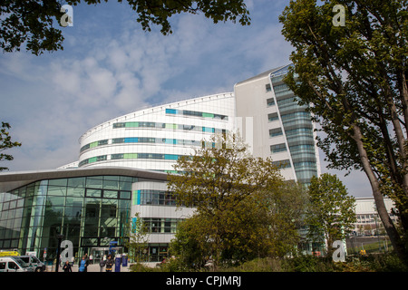 The new Queen Elizabeth Hospital in Birmingham, England. Stock Photo