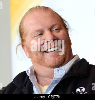 Chef, Restaurateur, Author, and Television Personality Mario Batali at the 3rd annual Food Summit held at the W Hotel May 24, 2012 in Washington, DC. Stock Photo