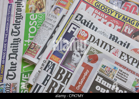 British Media - Newspapers - The Daily Mail - London - 1913 Stock Photo ...