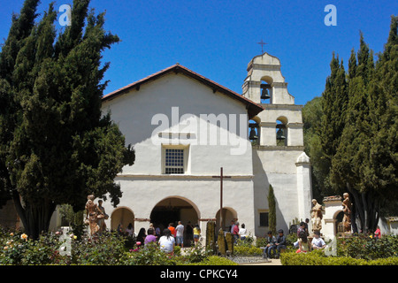 San Juan Bautista Mission, San Juan Bautista, California Stock Photo