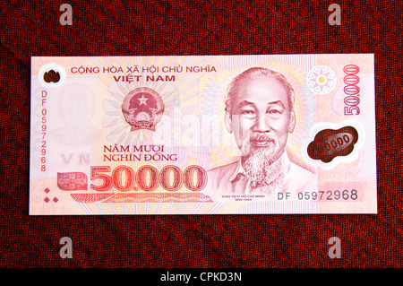 Currency of Viet Nam (dong) Stock Photo