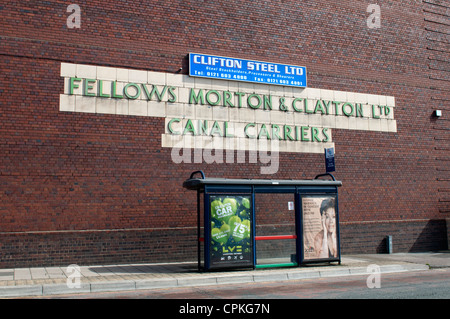 Fellows Morton and Clayton Ltd. building, Digbeth, Birmingham, UK Stock Photo