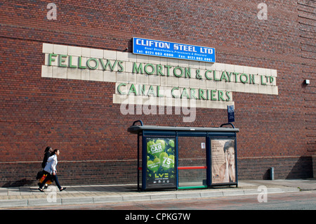 Fellows Morton and Clayton Ltd. building, Digbeth, Birmingham, UK Stock Photo