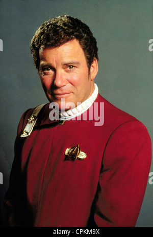 A colour portrait of William Shatner taken in Los Angeles in 1984 Stock Photo