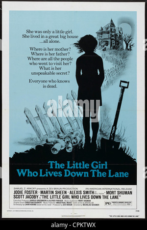 The Little Girl Who Lives Down the Lane Stock Photo