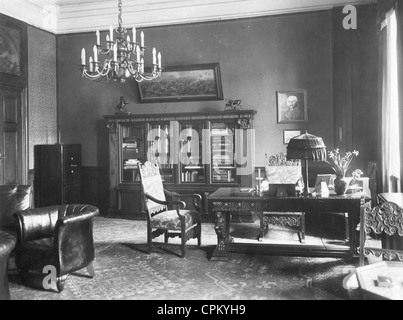 Paul von Hindenburg in his study, about 1933, Neudeck Manor House ...