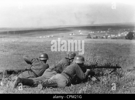 German Soldiers at the Eastern Front, 1942 Stock Photo