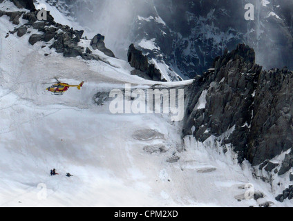 EMERGENCY AID, TRANSPORTATION Stock Photo